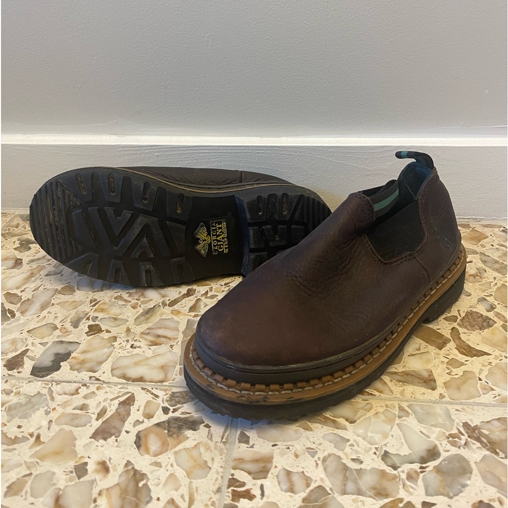Georgia Boot oil & slip resistant slip-ons shoes